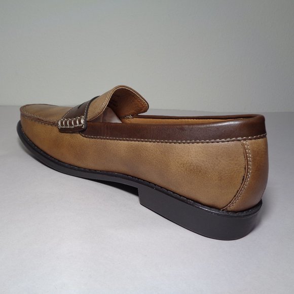 IZOD Size 7.5 M EDMUND 2 Tan Brown New Loafers main image 4